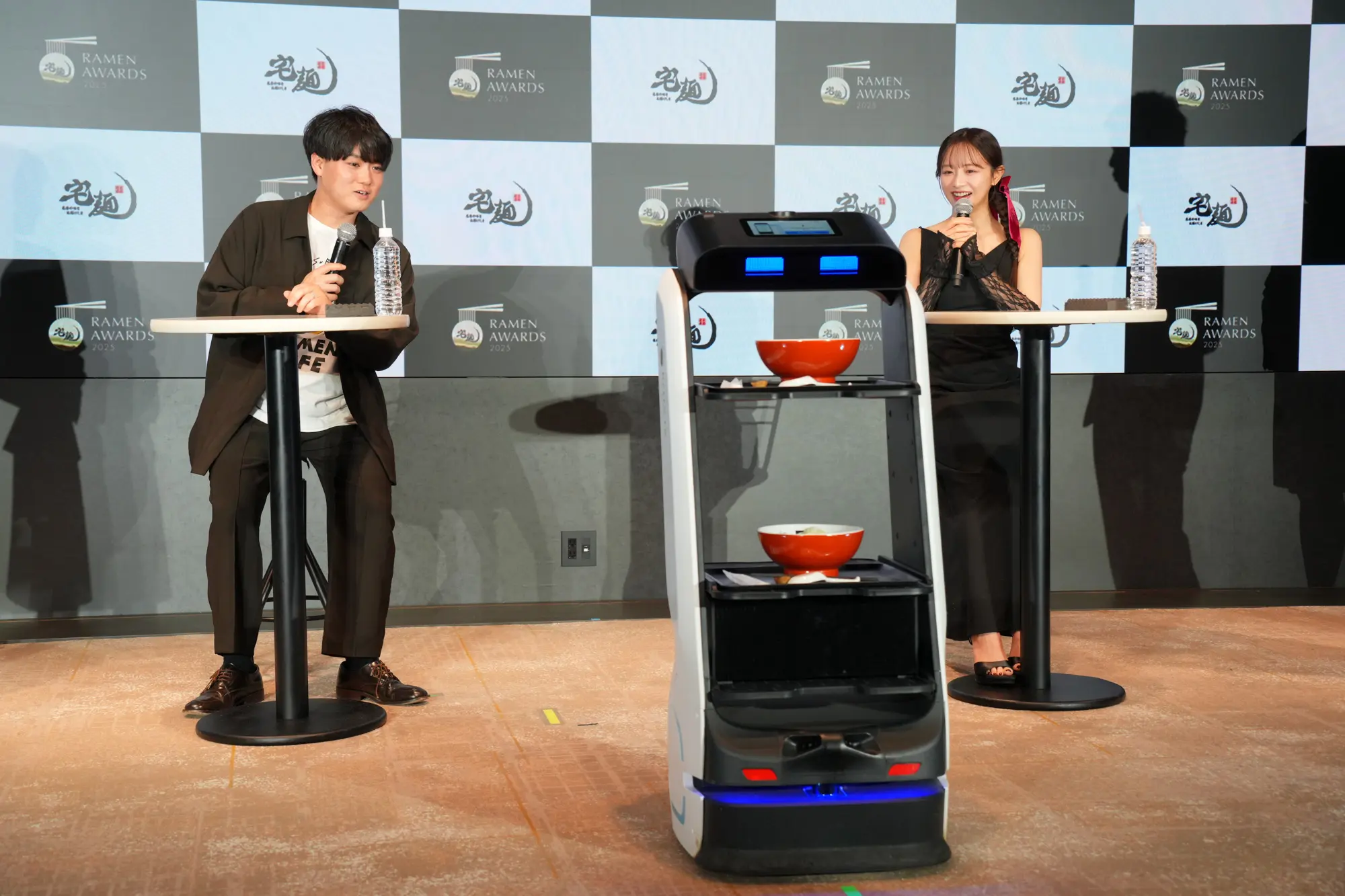 お取り寄せラーメン部門(第15回お取り寄せラーメンオブ・ザ・イヤー)総合大賞「大島 味噌らーめん」を試食し、食レポ対決!