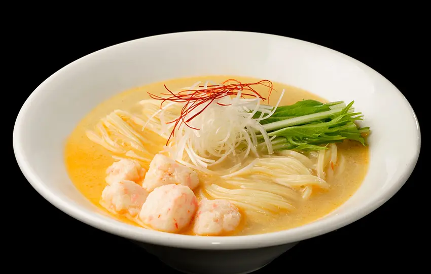 麺家 たけ田/蟹だし濁り塩らーめん
